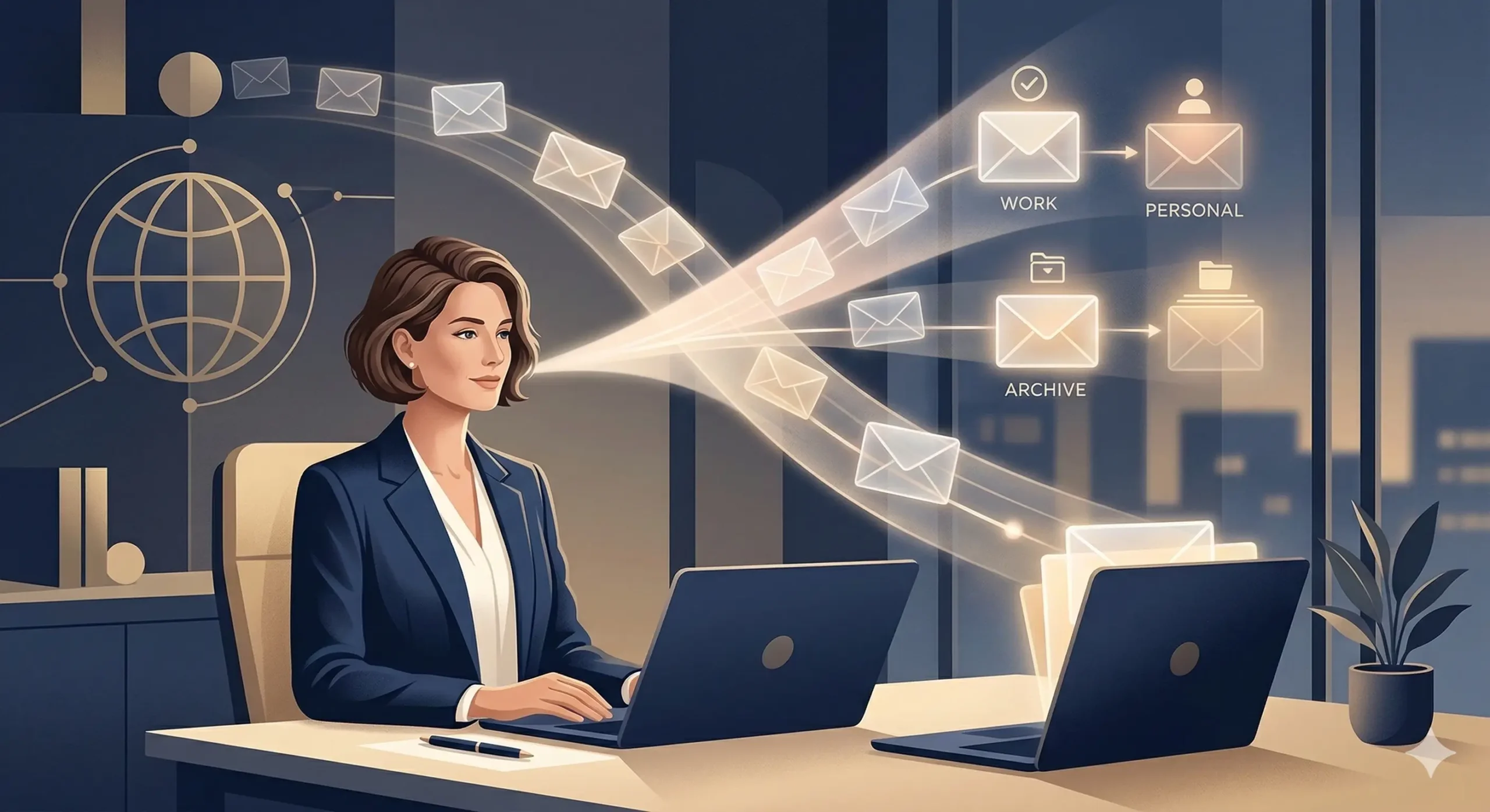 Read more about the article How to Use AI to Manage Business Emails Automatically